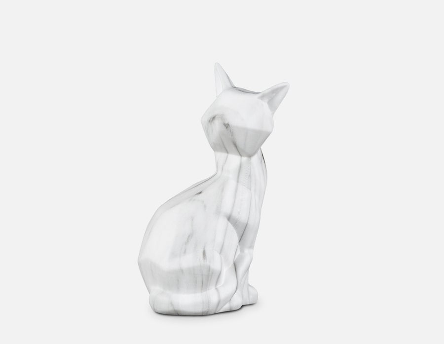 CAT faux marble sculpture 20 cm undefined
