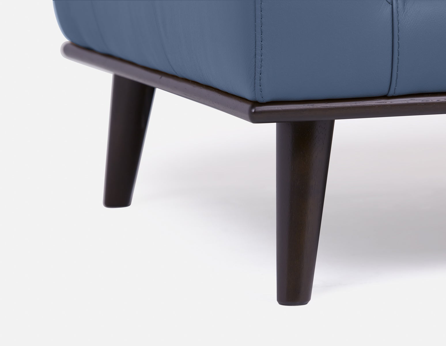 BETTA 100% leather mid century sofa undefined