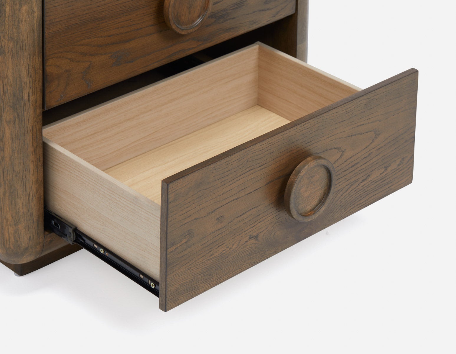 TAVEN rustic modern nightstand undefined