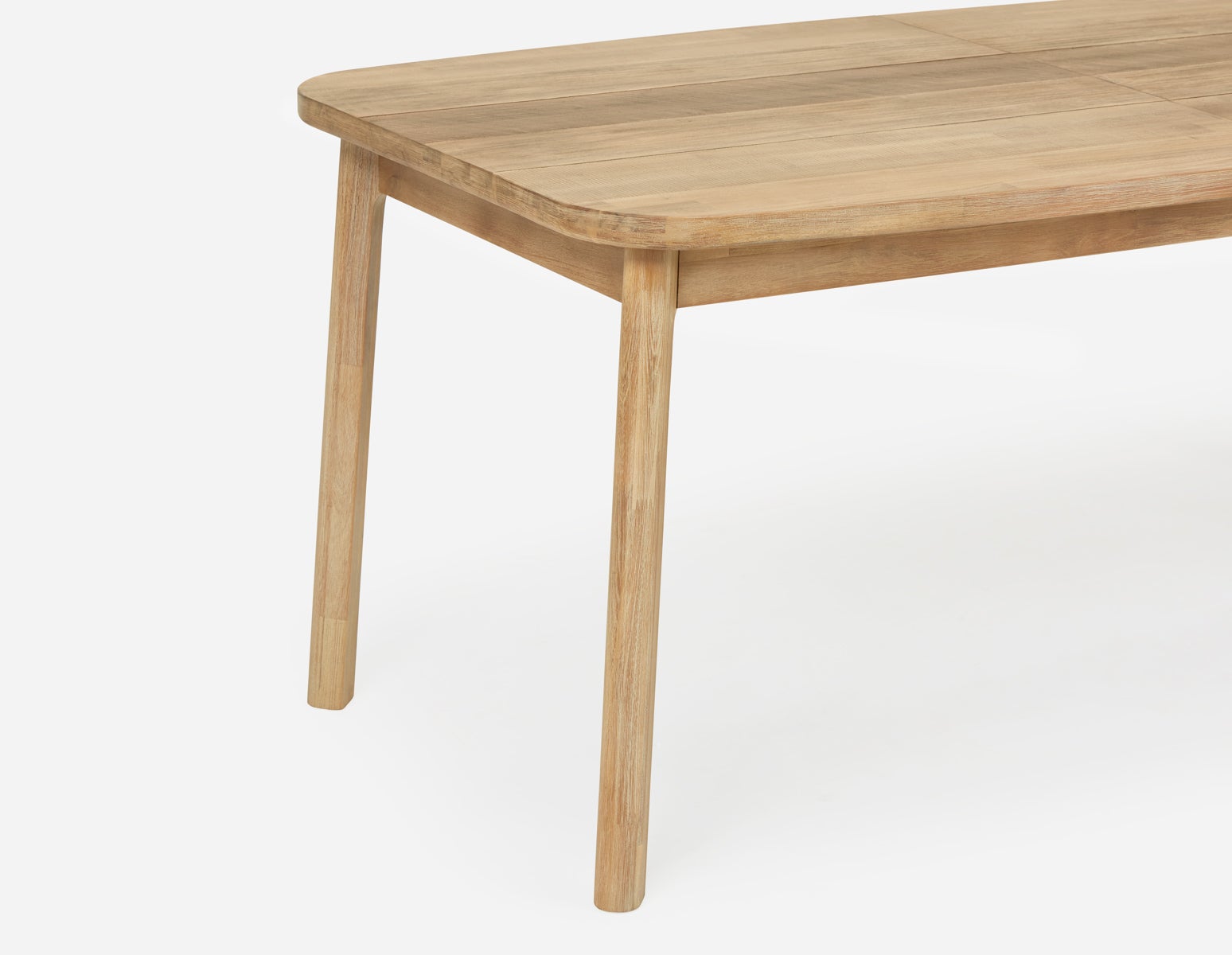 DALTON rustic farmhouse extendable acacia wood dining table 180cm undefined