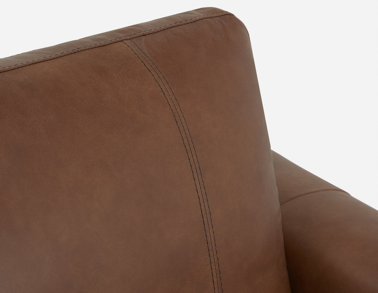 AMARI 100% leather classic 3-seater sofa undefined