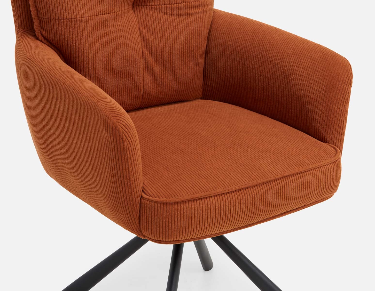 RICHARD swivel dining armchair undefined