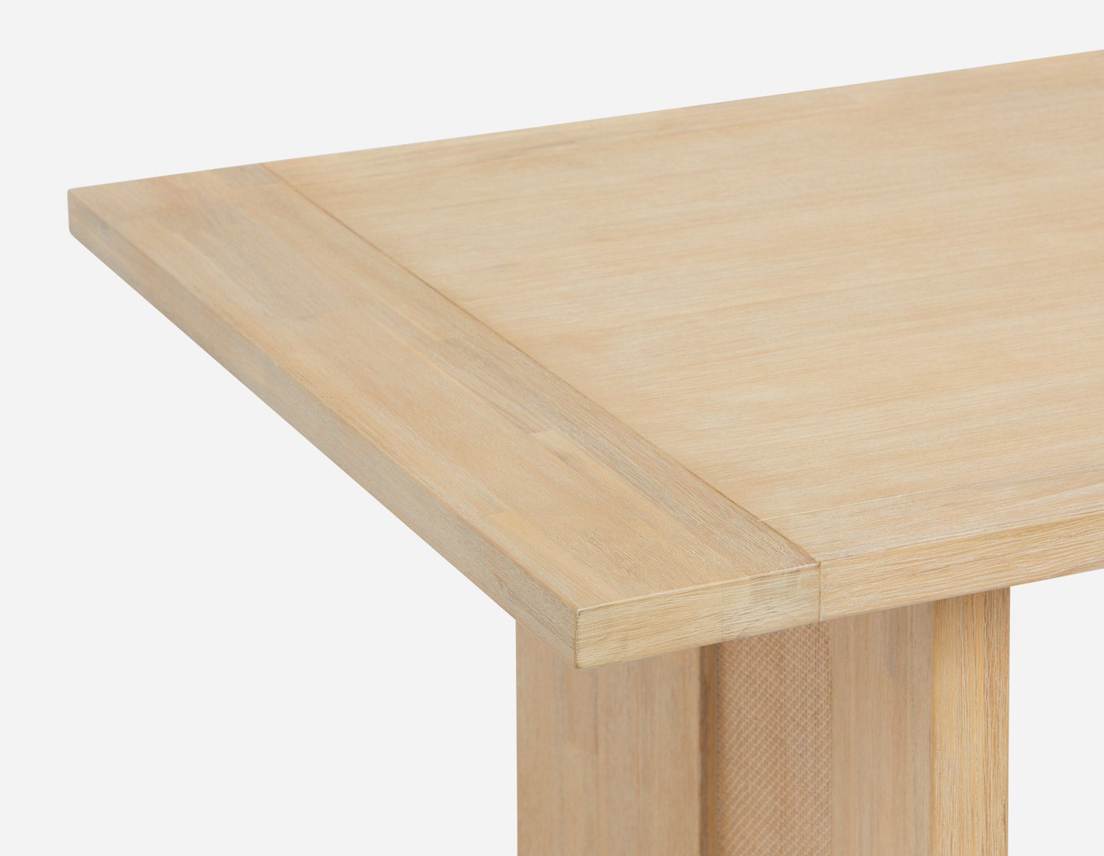 GILLIS table à manger en acacia campagnard moderne 160 cm undefined