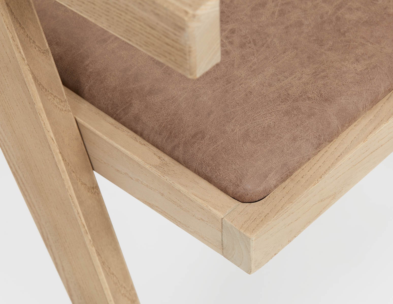 JOSS chaise de salle à manger en rotin naturel avec accoudoirs undefined