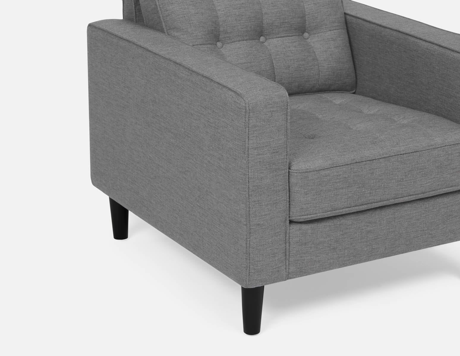 RIVIERA fauteuil moderne 31" du milieu du siècle undefined