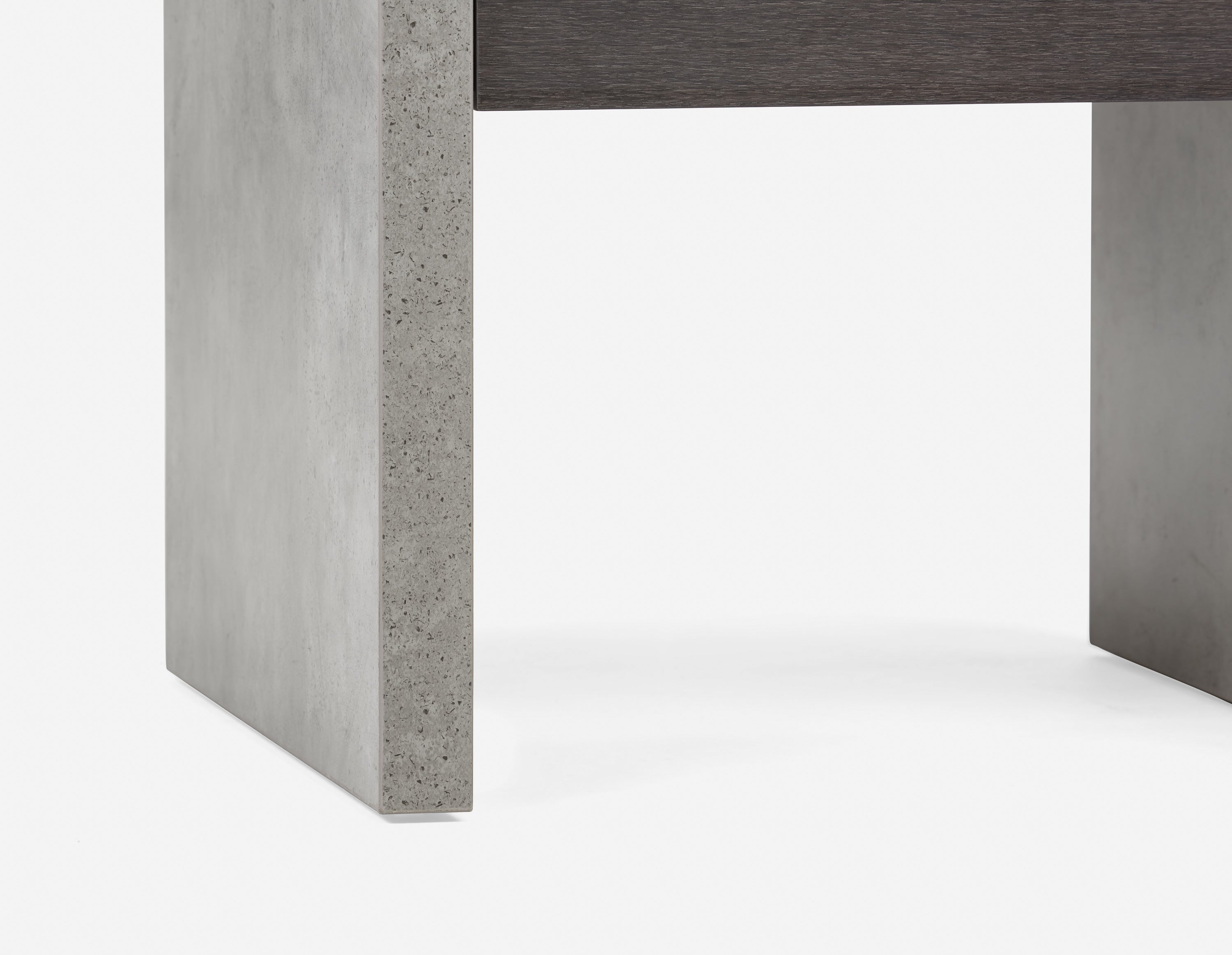 LIAM industrial chic end table 56 cm undefined