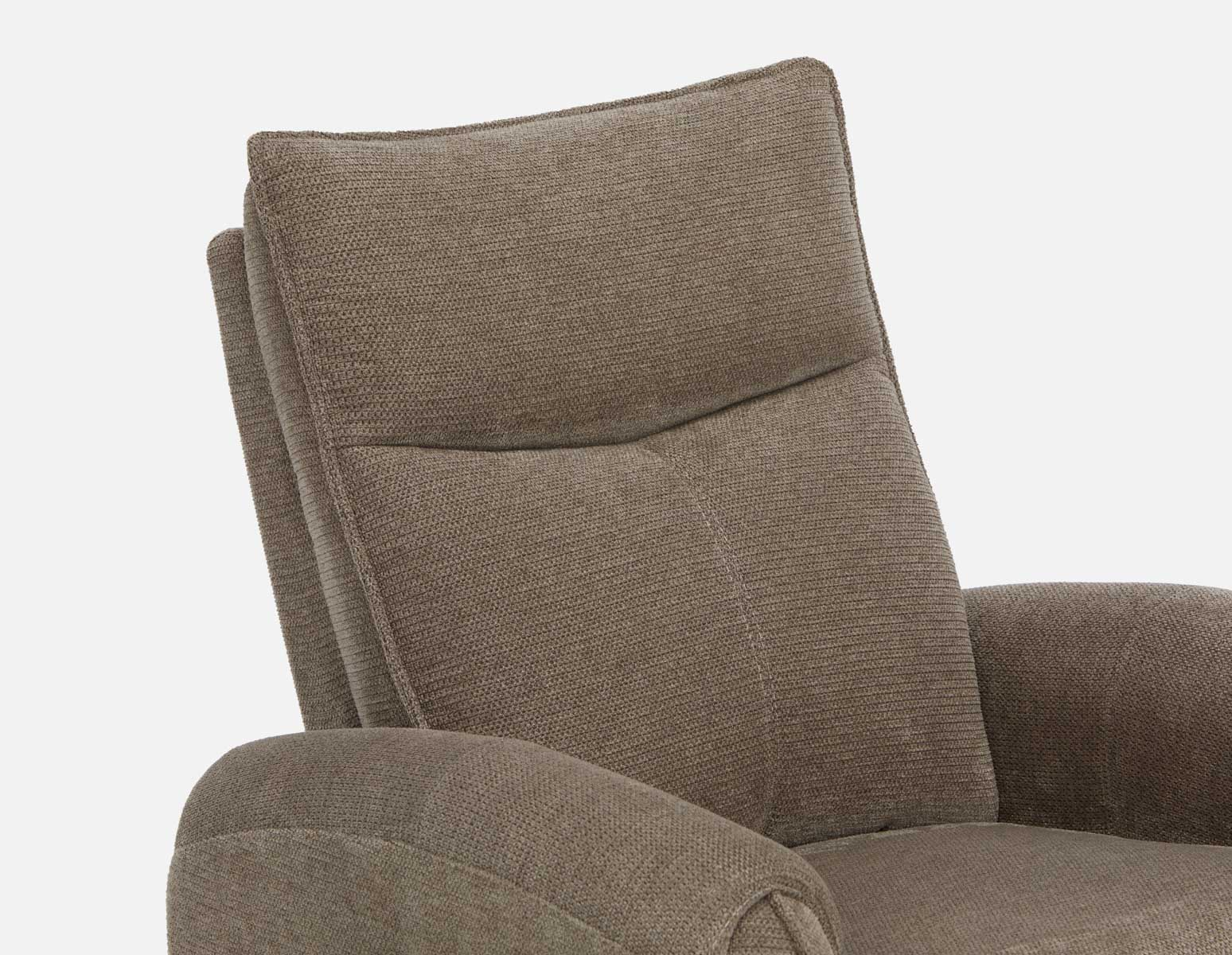 CALVERO contemporary power-reclining and glider armchair with usb port undefined