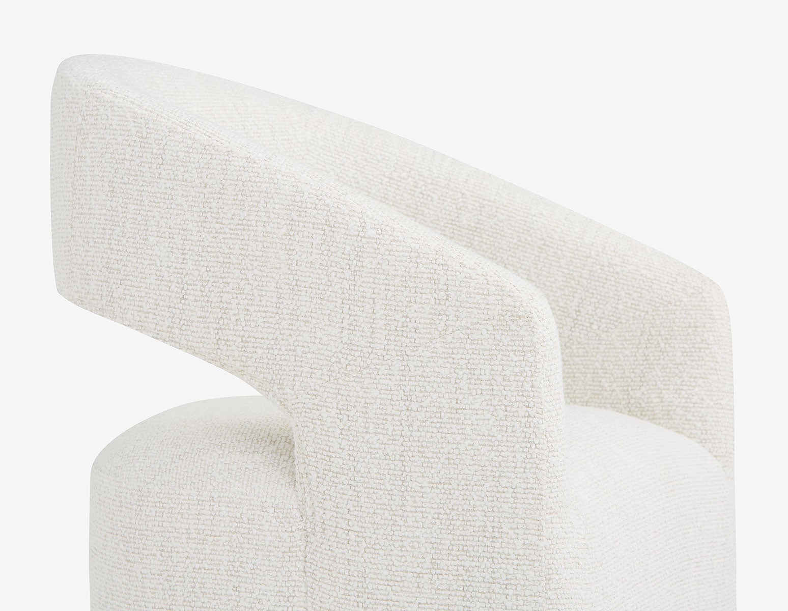 TIVOLI modern contemporary dining chair on casters undefined