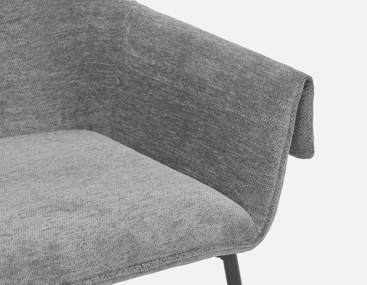 RALPH mid-century upholstered dining armchair undefined