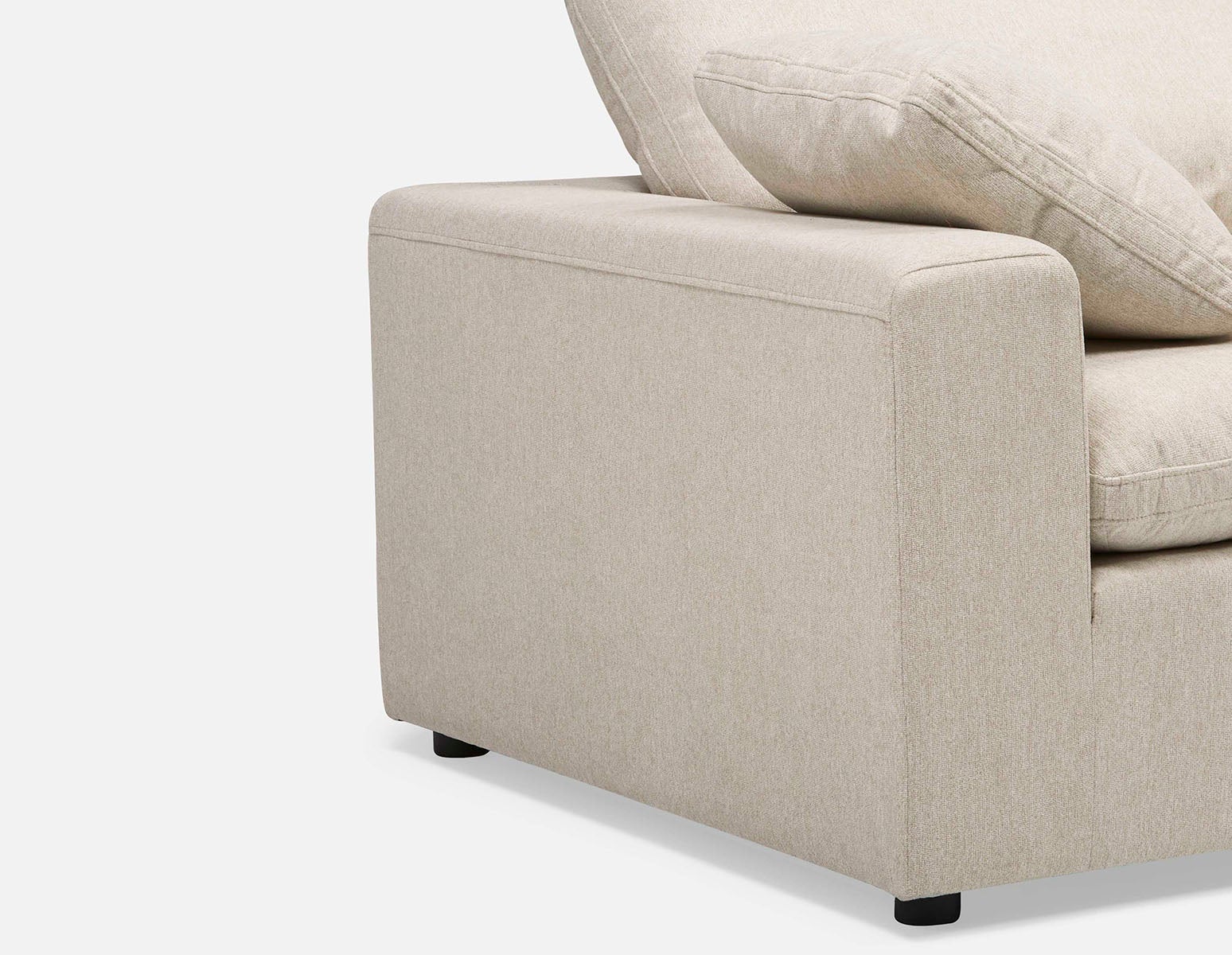 SOFT contemporary 3-seater sofa undefined