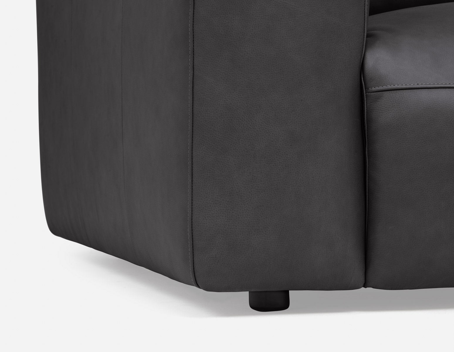 NATALIA Canapé 100% cuir 95" undefined