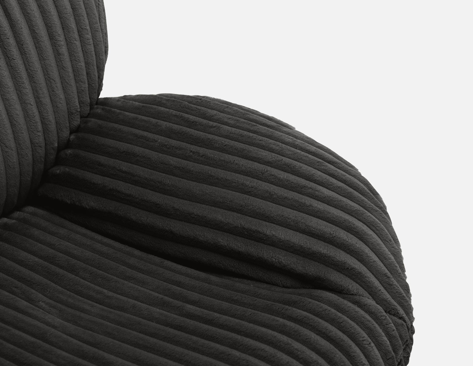 ROUSSEAU chaise d'appoint en velours côtelé undefined
