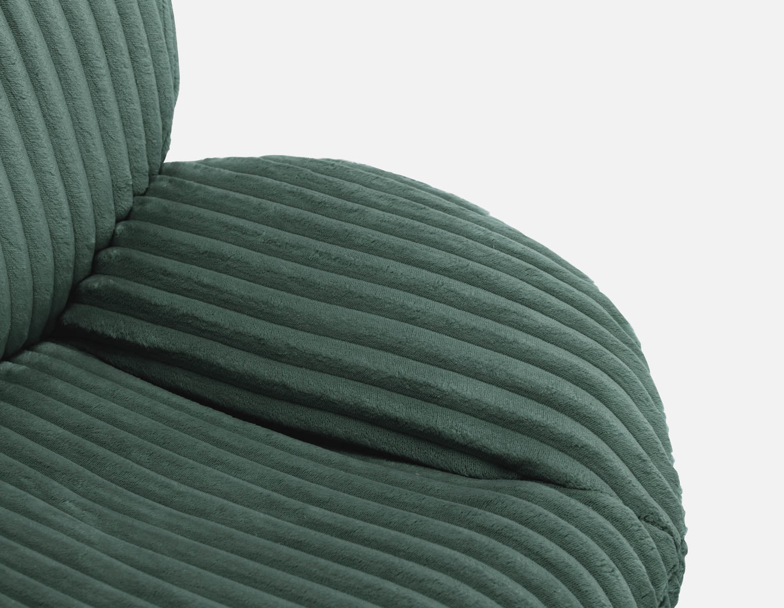 ROUSSEAU chaise d'appoint en velours côtelé undefined