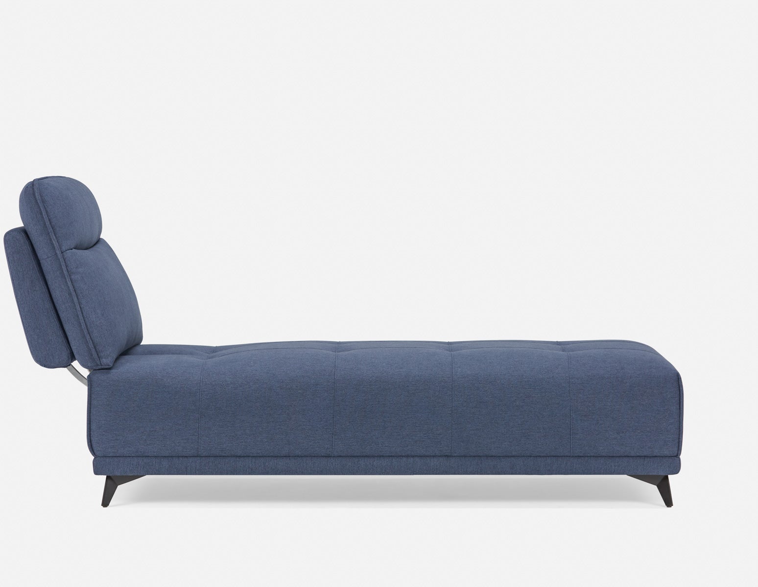 SIMON modern contemporary lounger with adjustable backrest undefined