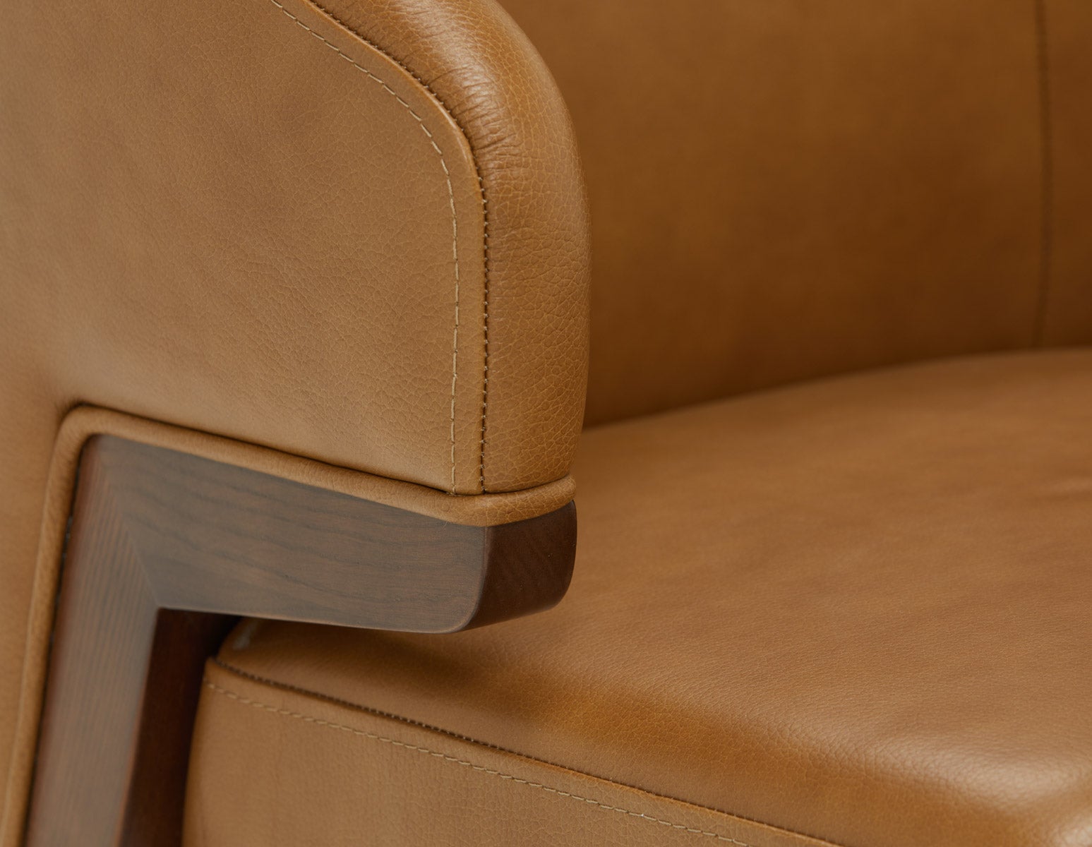 AKSEL leather dining chair undefined