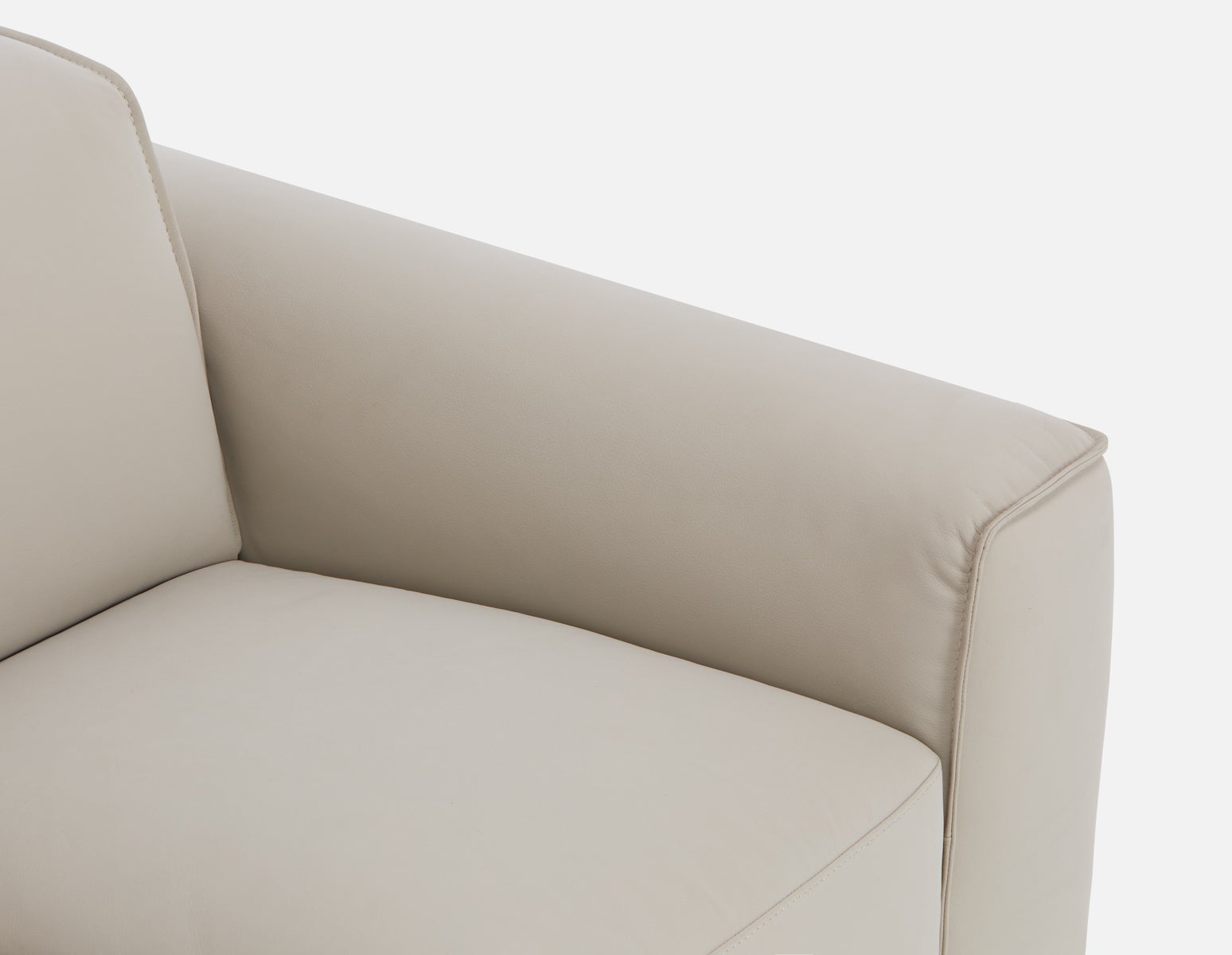 VIGO 100% leather apartment sofa undefined