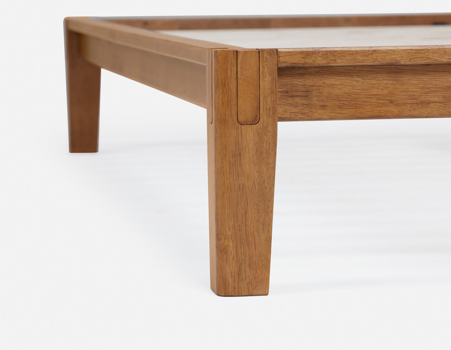 BENA mid-century modern double size bed frame undefined