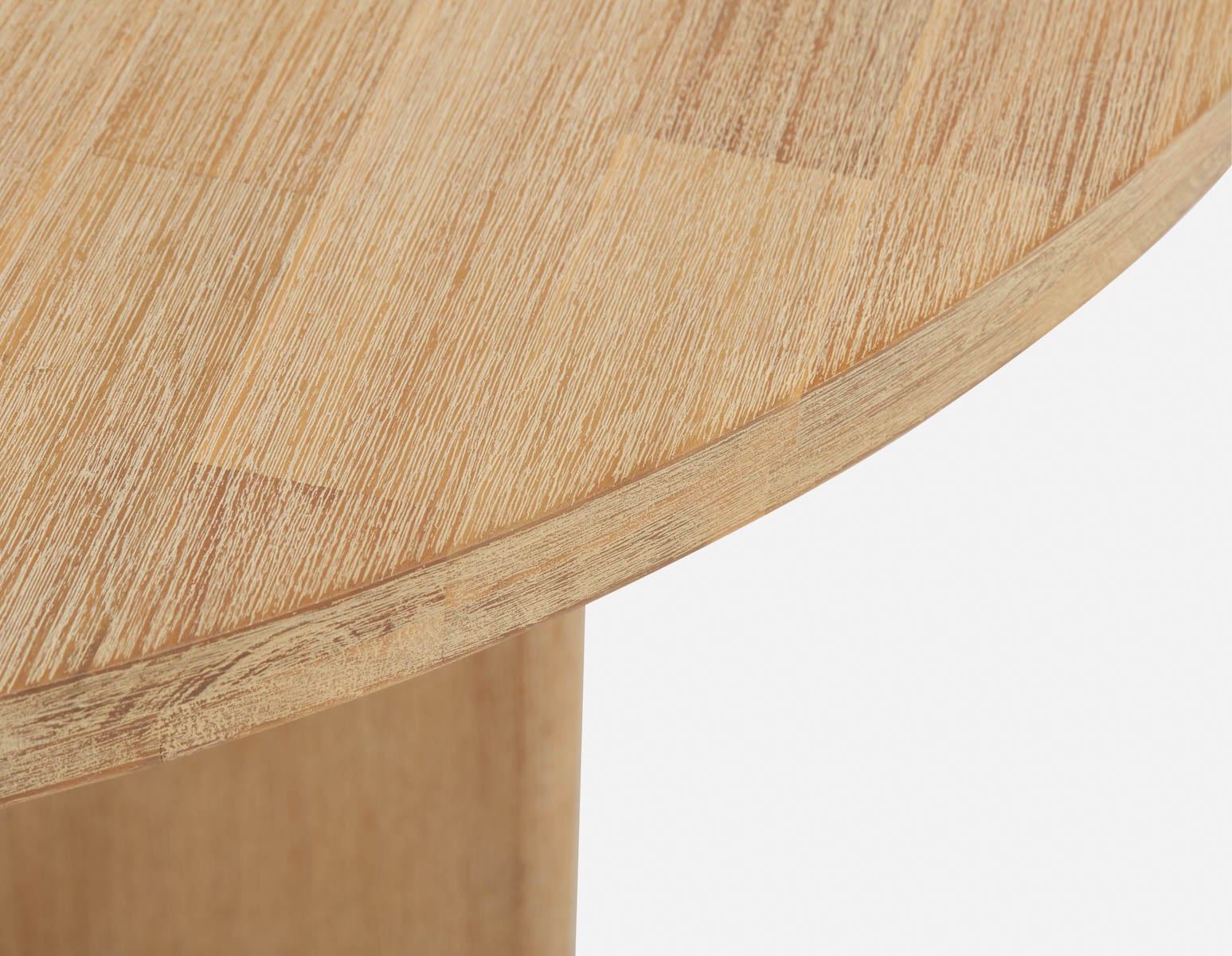 PRIYA round acacia wood dining table 140cm undefined