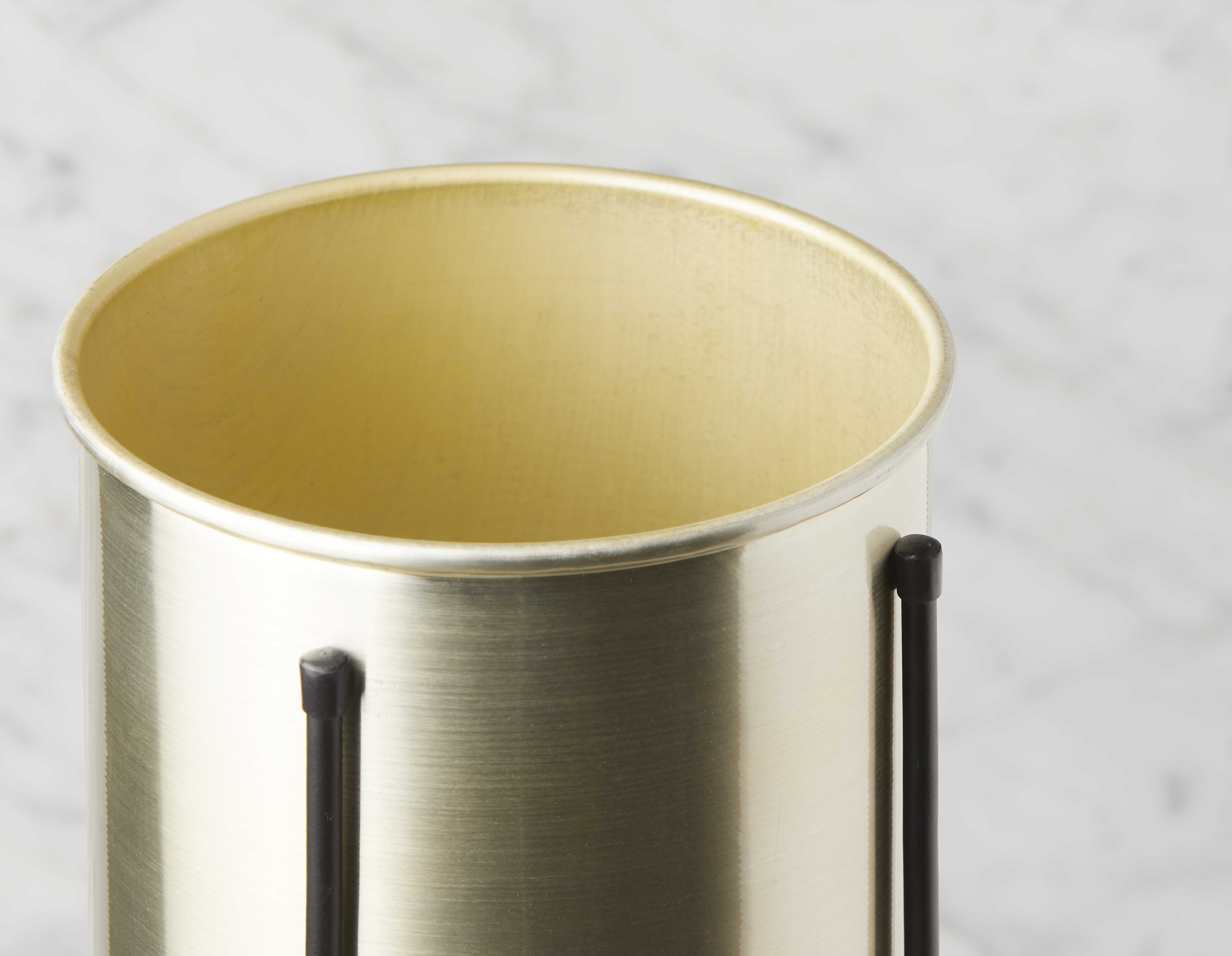 LAURI metal planter with stand 68 cm undefined
