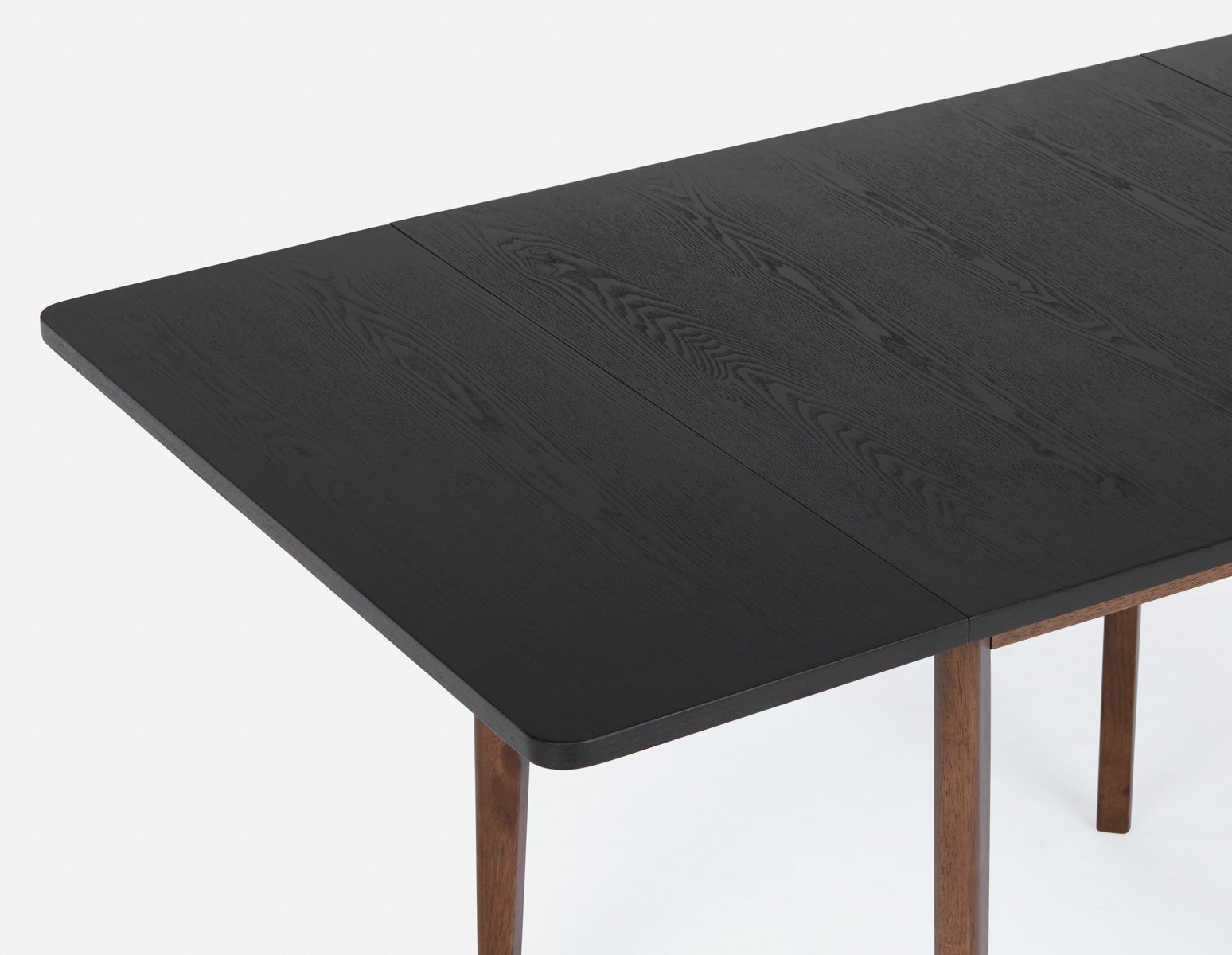 FINA table à manger avec deux abattants moderne contemporaine 74cm à 134cm undefined