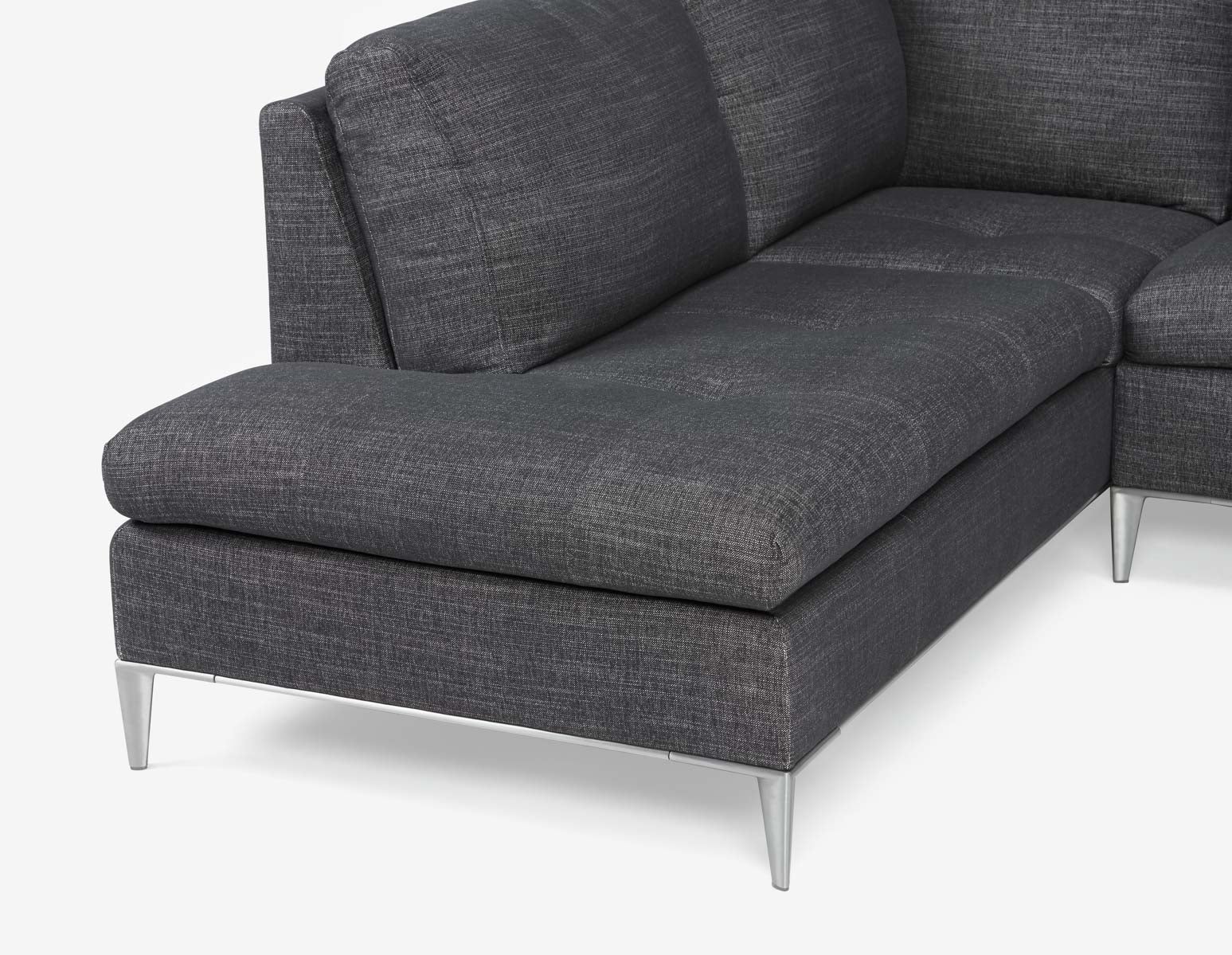 ANDREW left-facing sectional sofa in performance fabric undefined