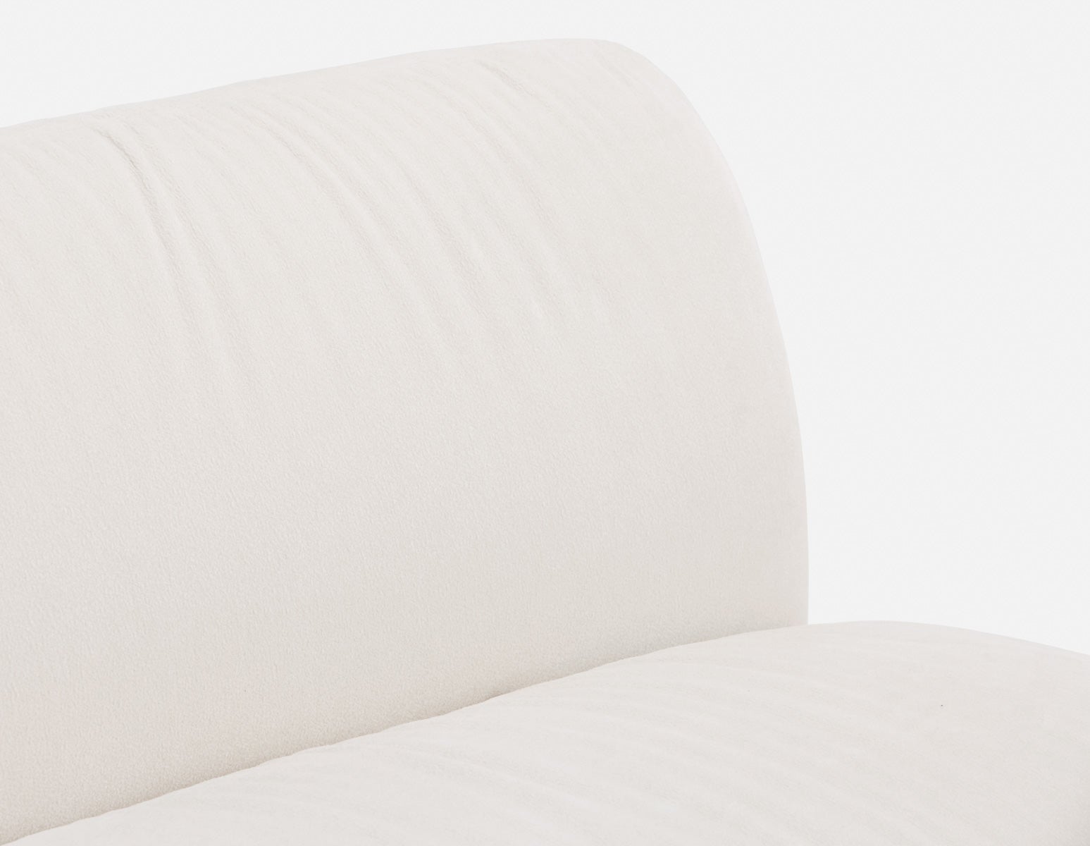 MODENA modular armless sofa customize to fit your space undefined