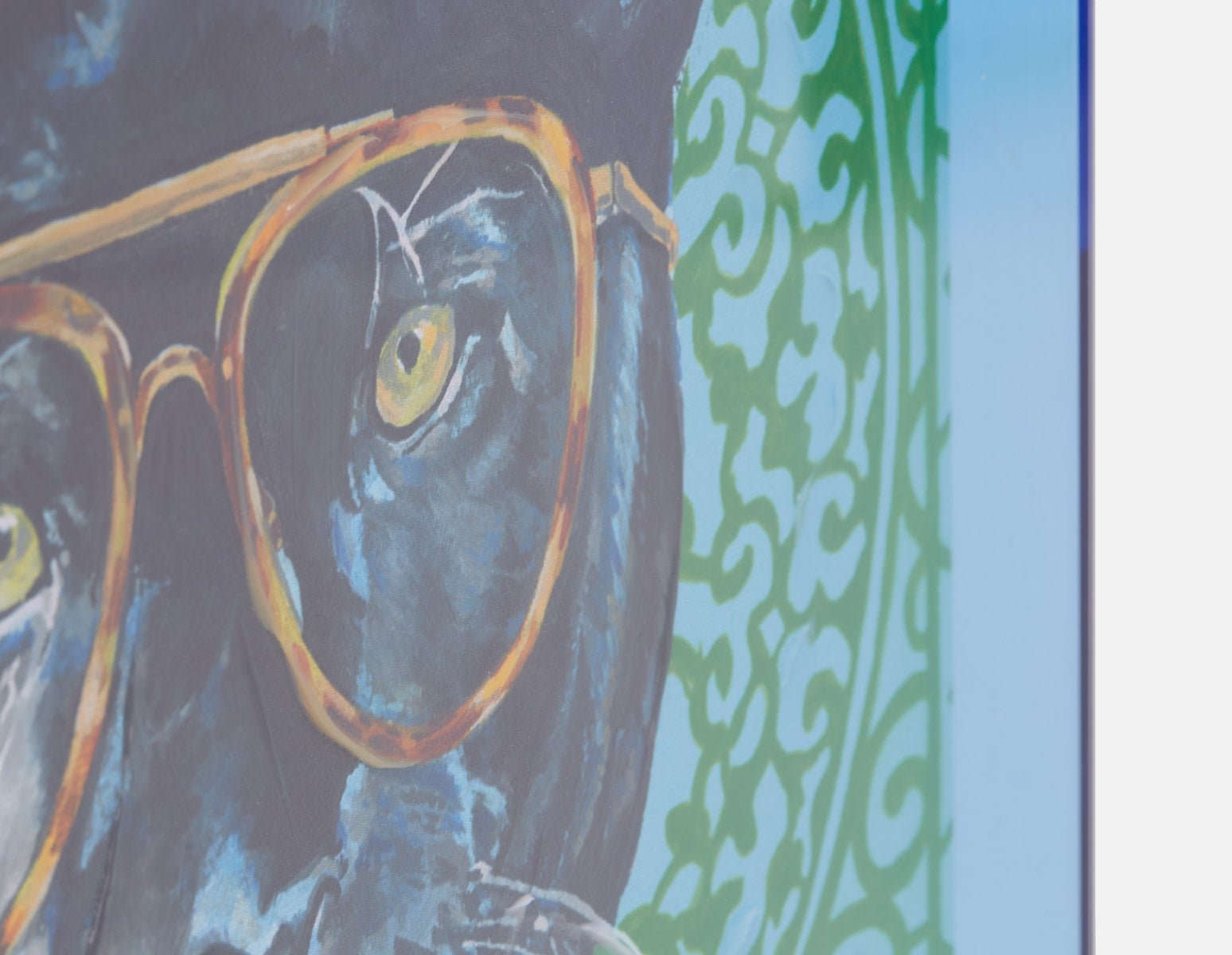 GOLDIE II acrylic shadow box art 45 x 60 cm undefined