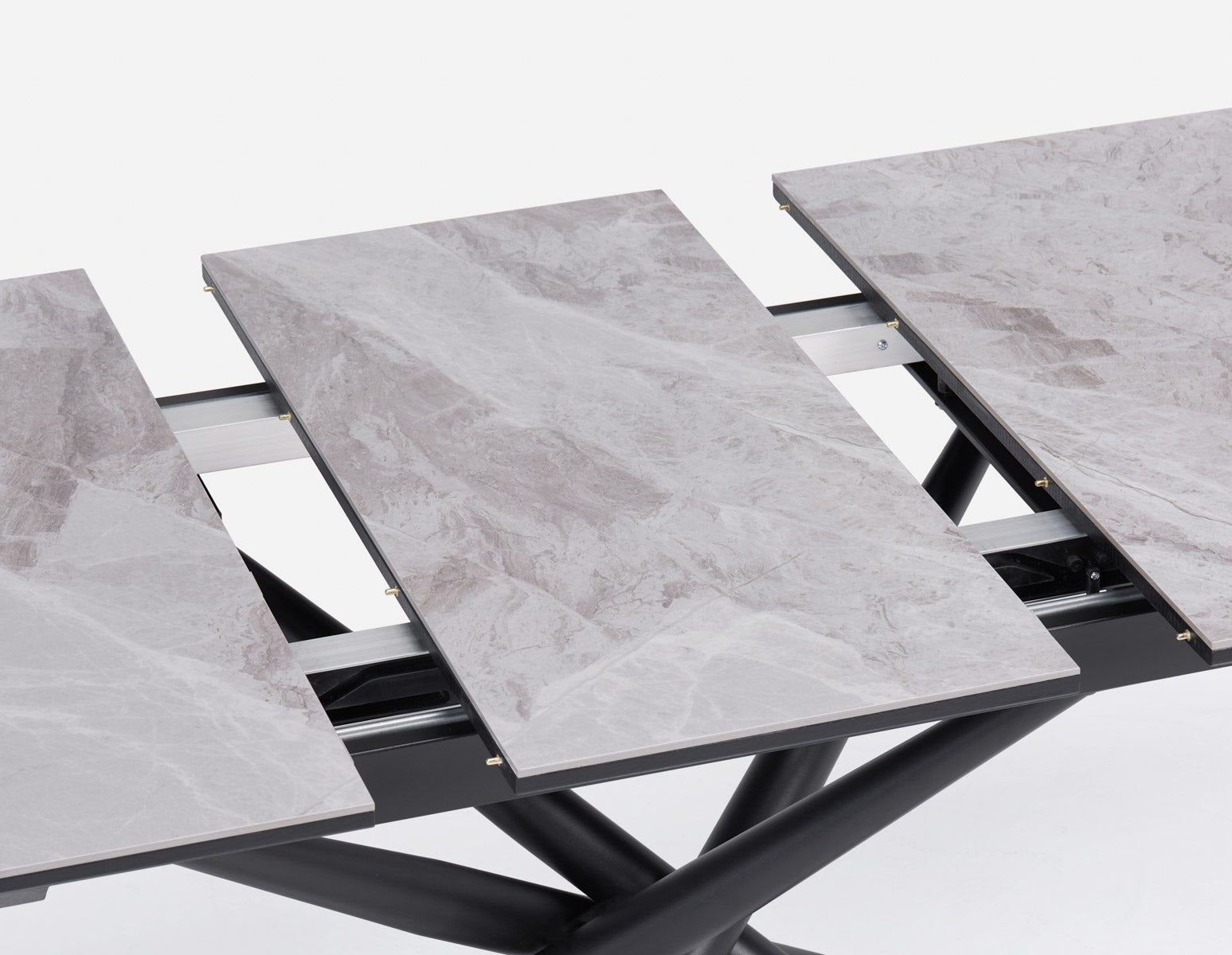 TUVA modern contemporary extendable ceramic dining table 160cm-200cm undefined