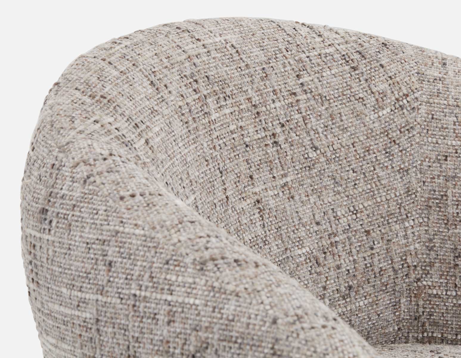 ORAN modern swivel dining armchair undefined