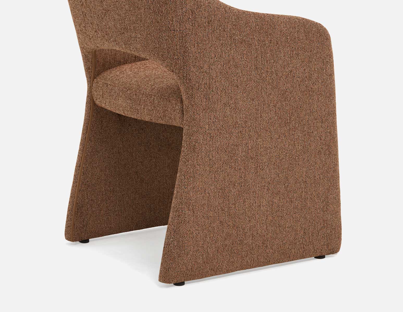 AZROU modern minimalist dining armchair undefined
