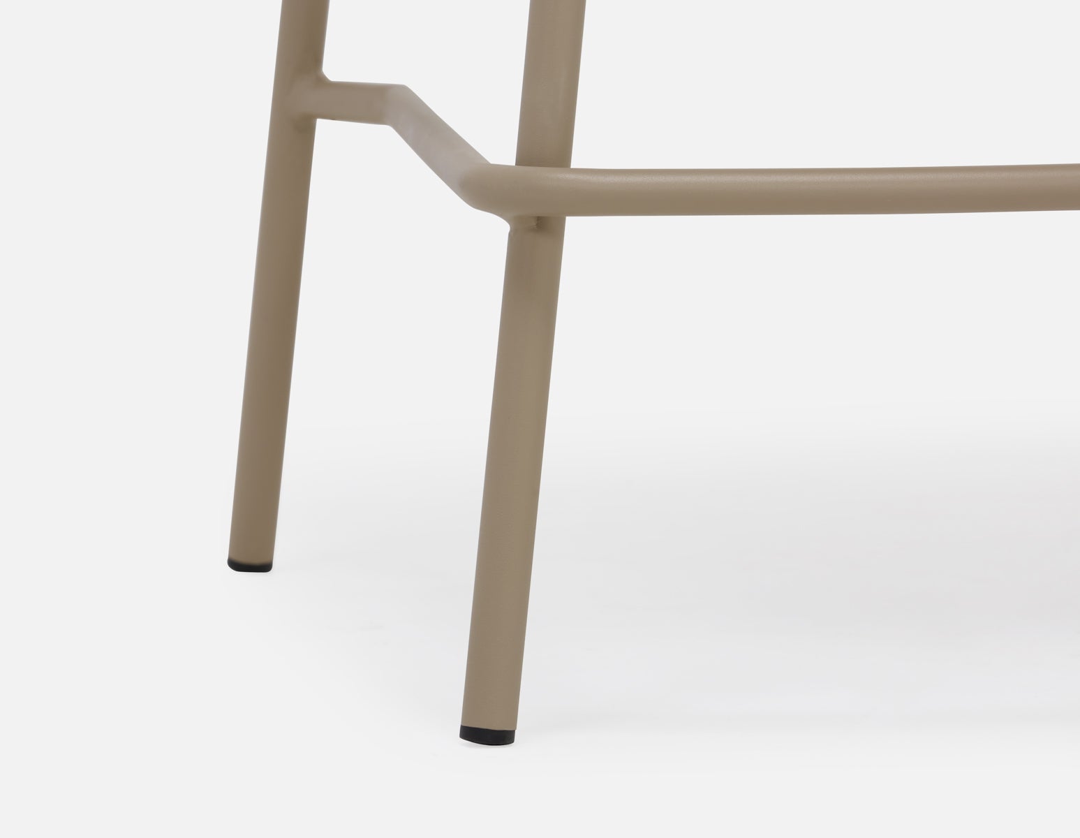 ELODI contemporary counter stool with backrest 66cm undefined
