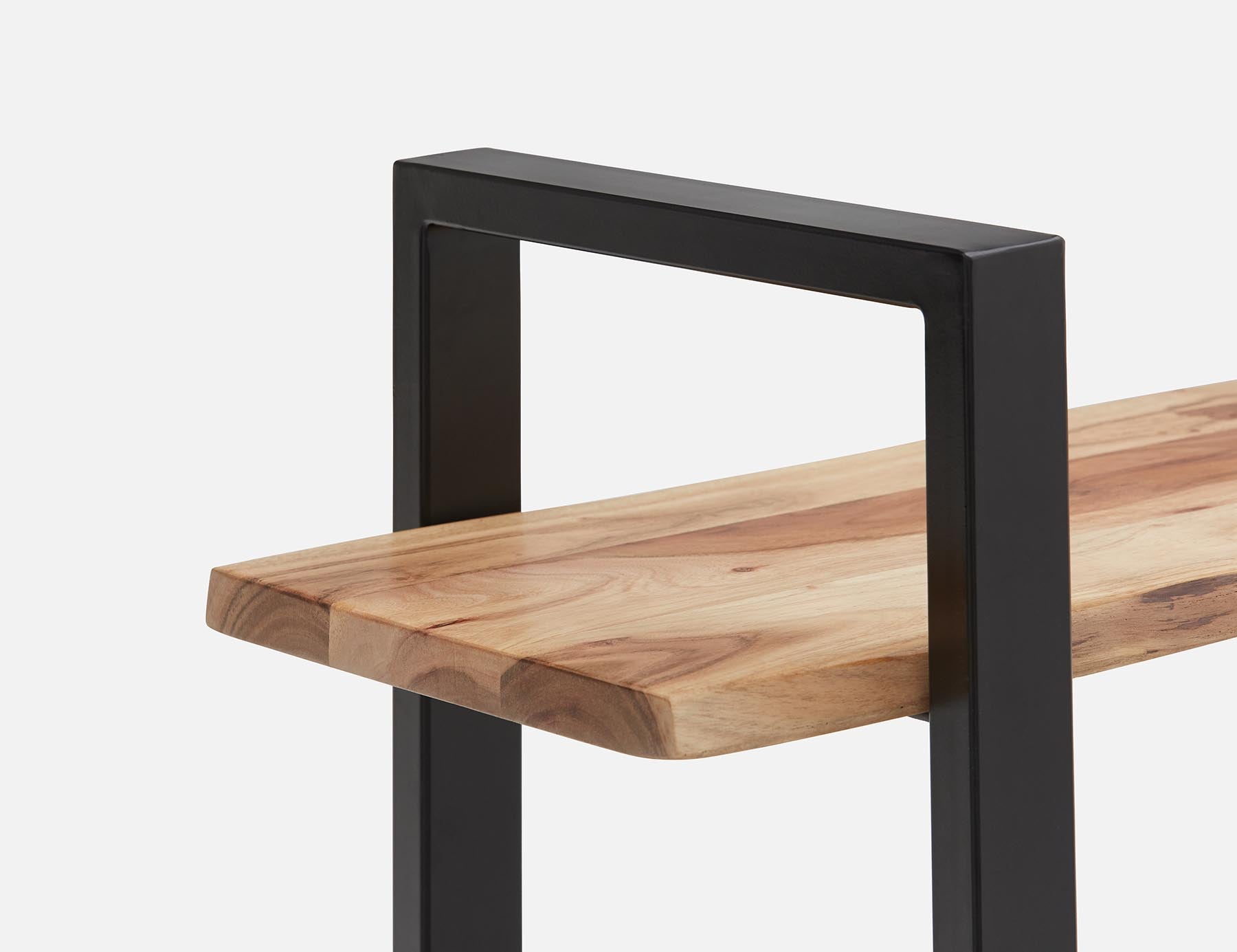 RENO acacia wood 3-tier bookcase undefined