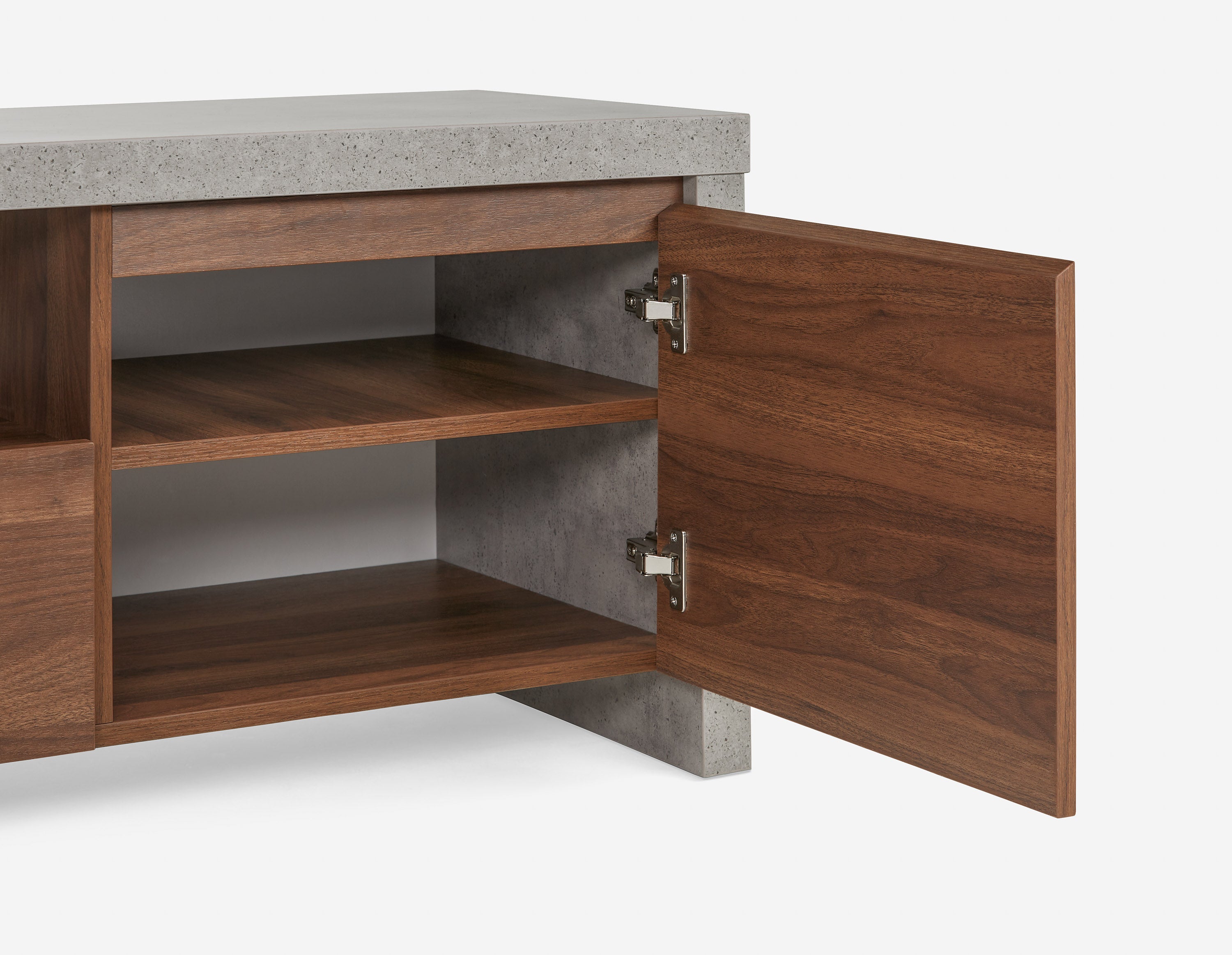 LIAM industrial chic media unit 157 cm undefined