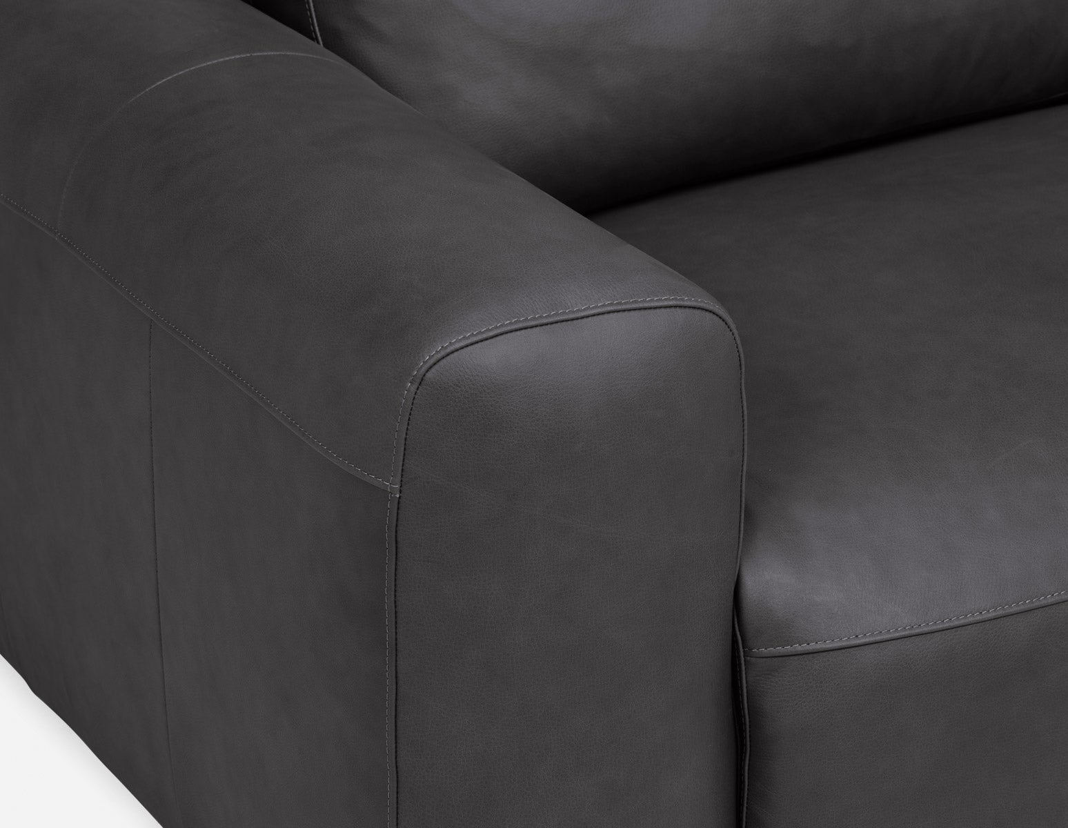 NATALIA Canapé 100% cuir 95" undefined