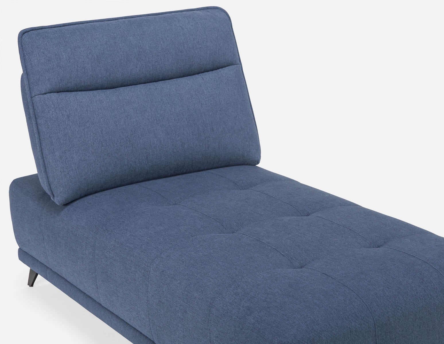 SIMON modern contemporary lounger with adjustable backrest undefined