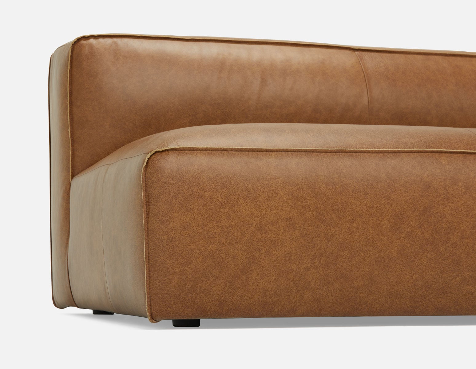 MONTE 100% leather classic loveseat sofa undefined