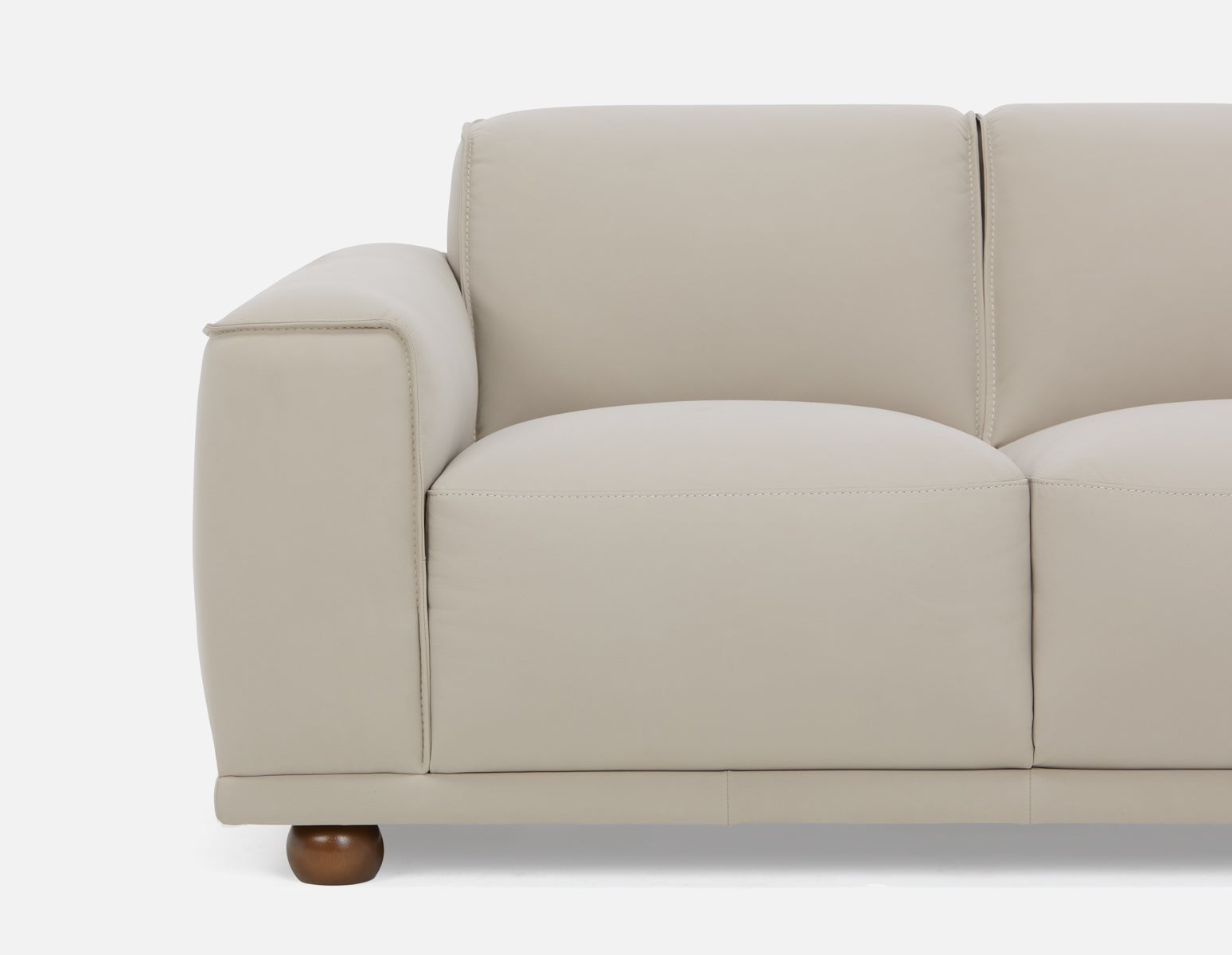 VIGO 100% leather apartment sofa undefined