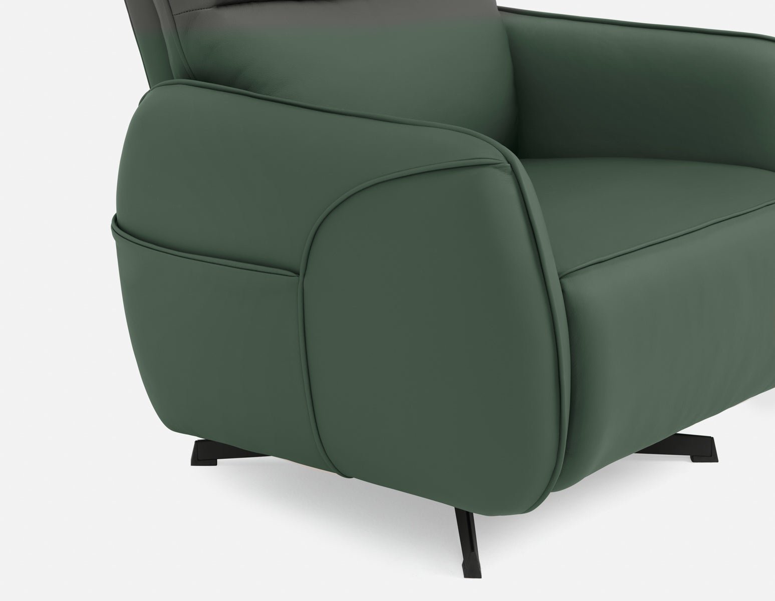 JASPER modern contemporary power-reclining armchair undefined