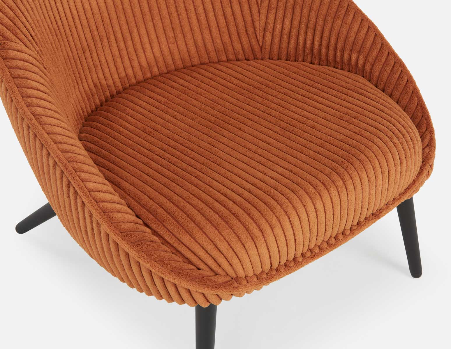 HERMAN chaise d'appoint en velours côtelé undefined