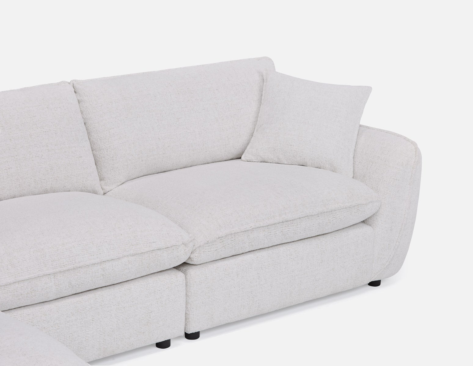 KIMM contemporary 6-pc modular sectional sofa undefined