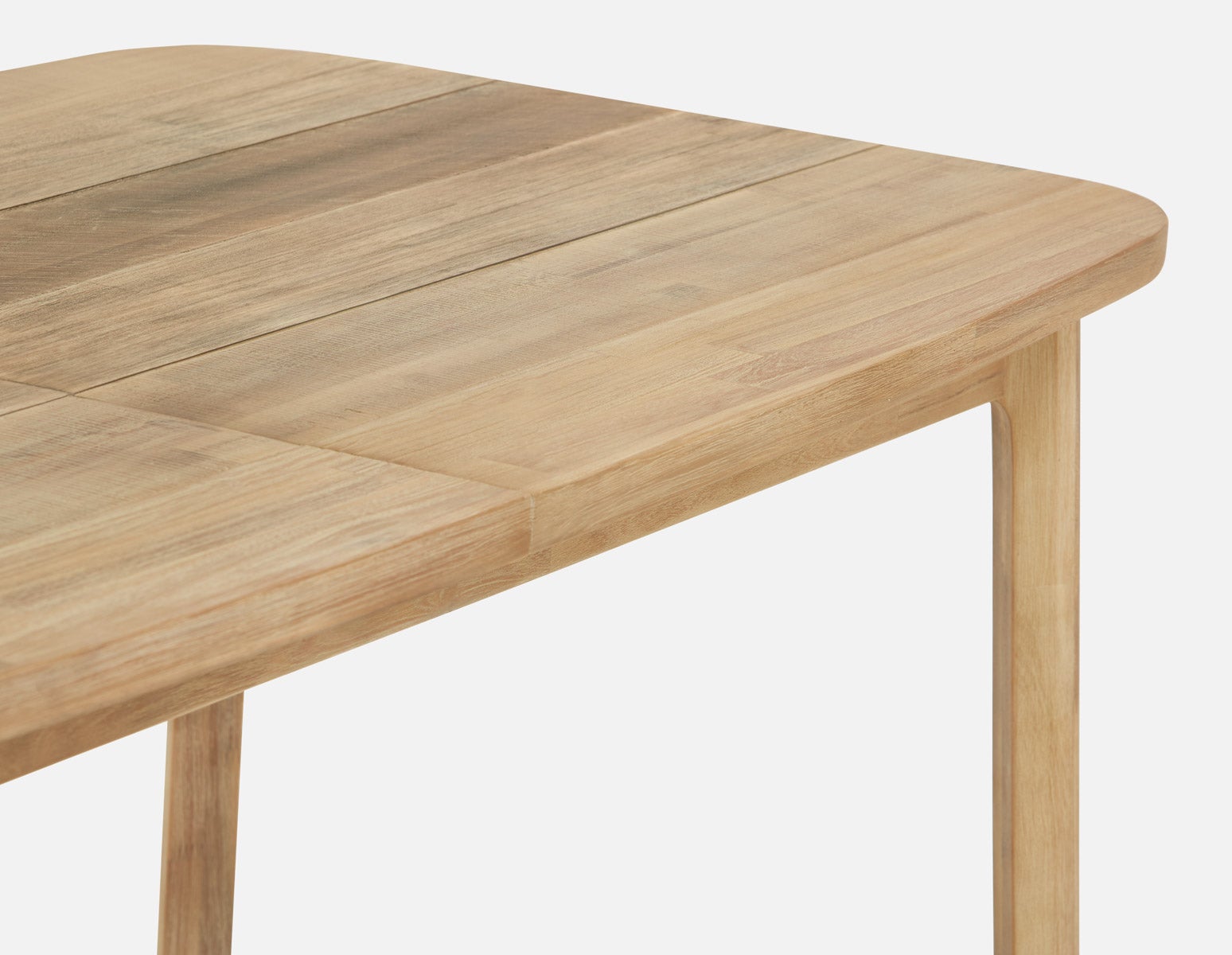 DALTON rustic farmhouse extendable acacia wood dining table 180cm undefined