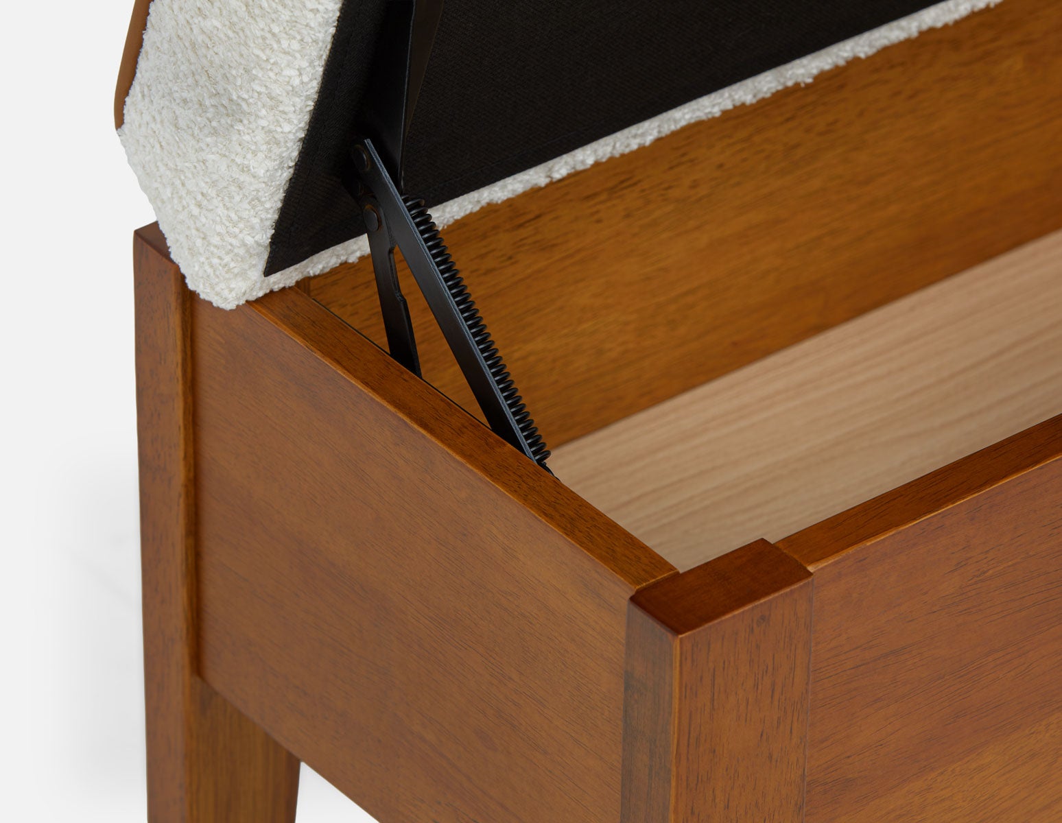 BENA mid-century modern storage bench undefined