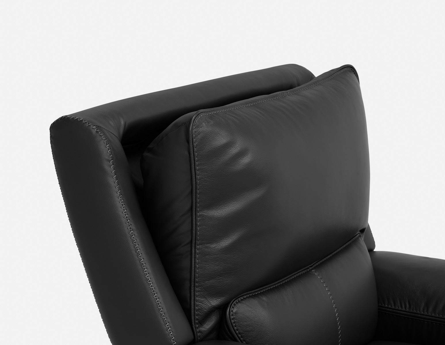 FAOUZI fauteuil inclinable en cuir contemporain undefined