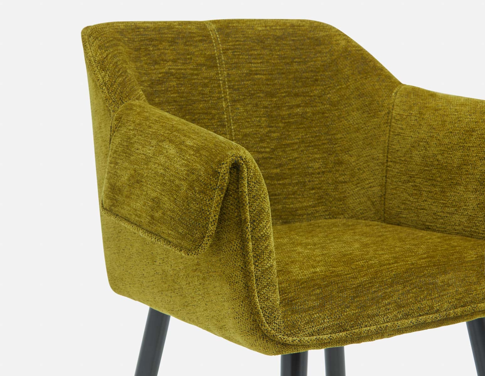 RALPH mid-century upholstered counter stool 66cm undefined