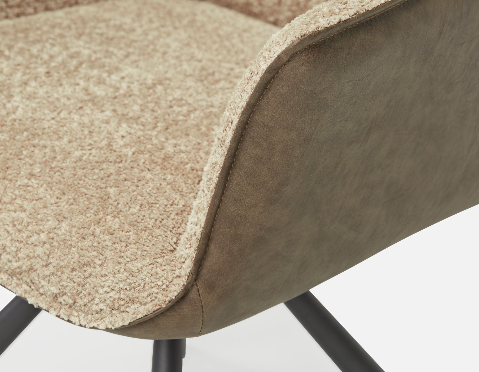 BYRON swivel dining armchair undefined