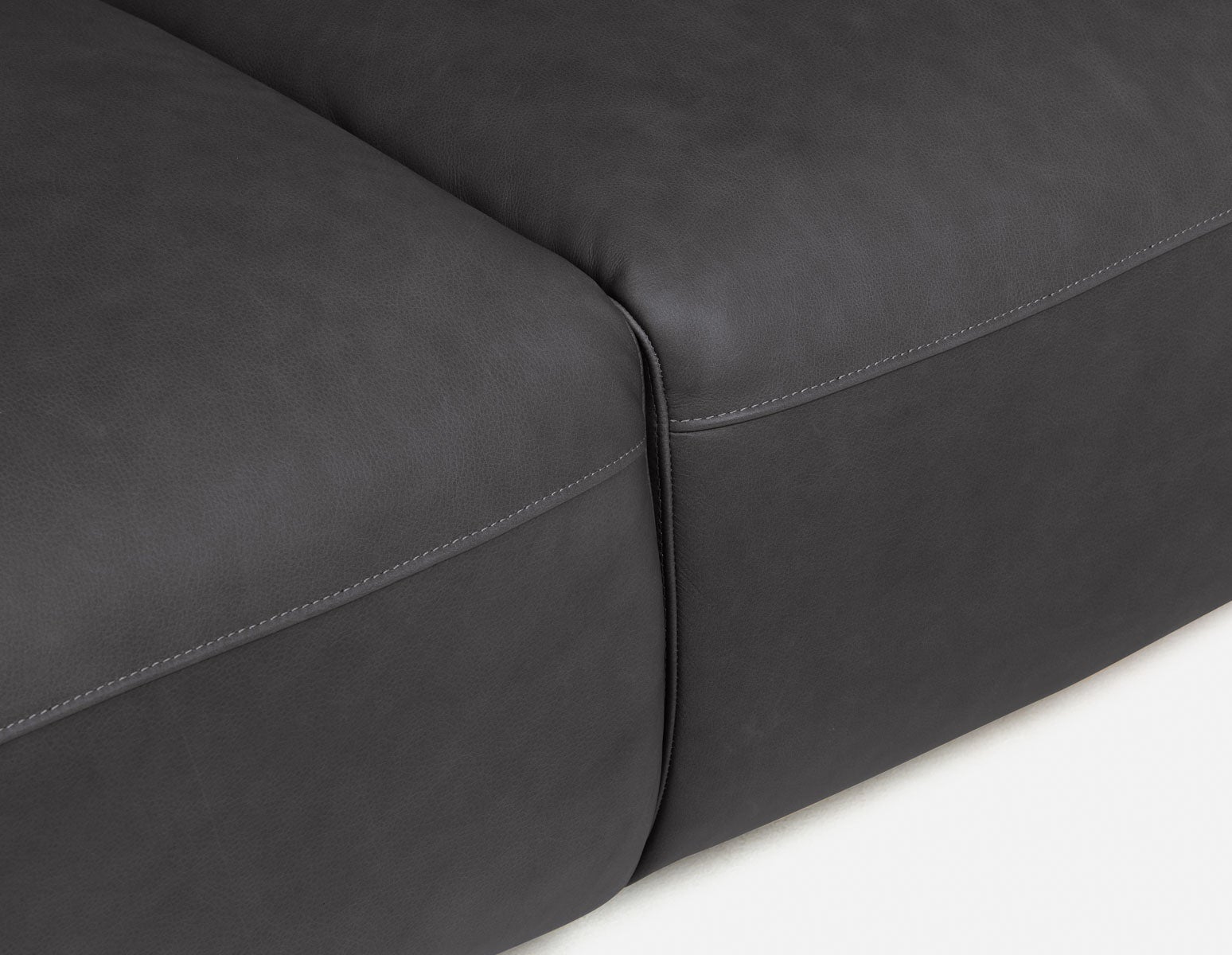 NATALIA Canapé 100% cuir 95" undefined