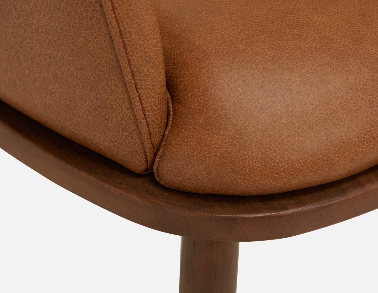 VITTA 100% leather modern contemporary dining chair undefined
