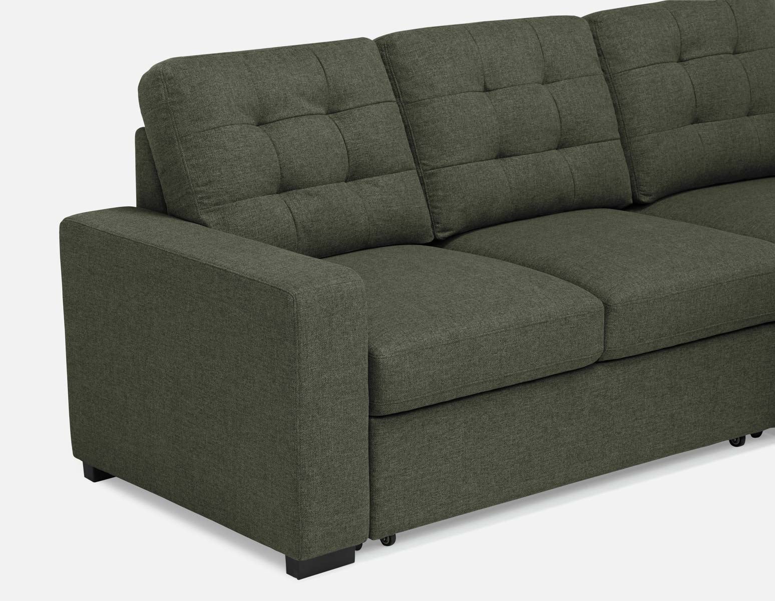 MARNIE contemporary interchangeable sectional sofa-bed with storage undefined