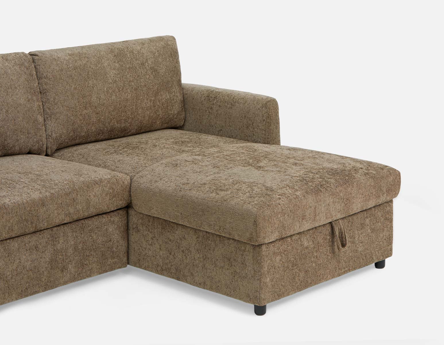 JANICE modern interchangeable storage sectional sofa-bed undefined