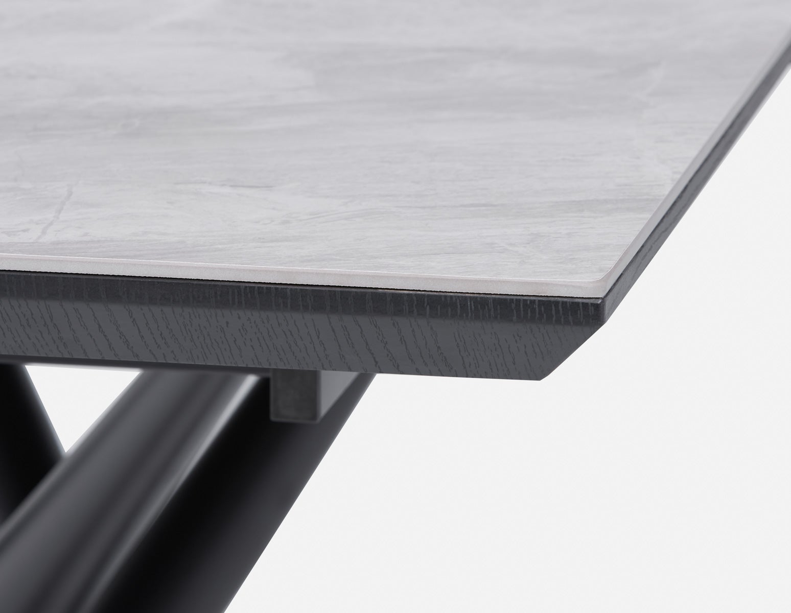 TUVA modern contemporary extendable ceramic dining table 160cm-200cm undefined